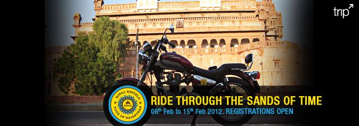 Royal Enfield The tour of Rajasthan 2012