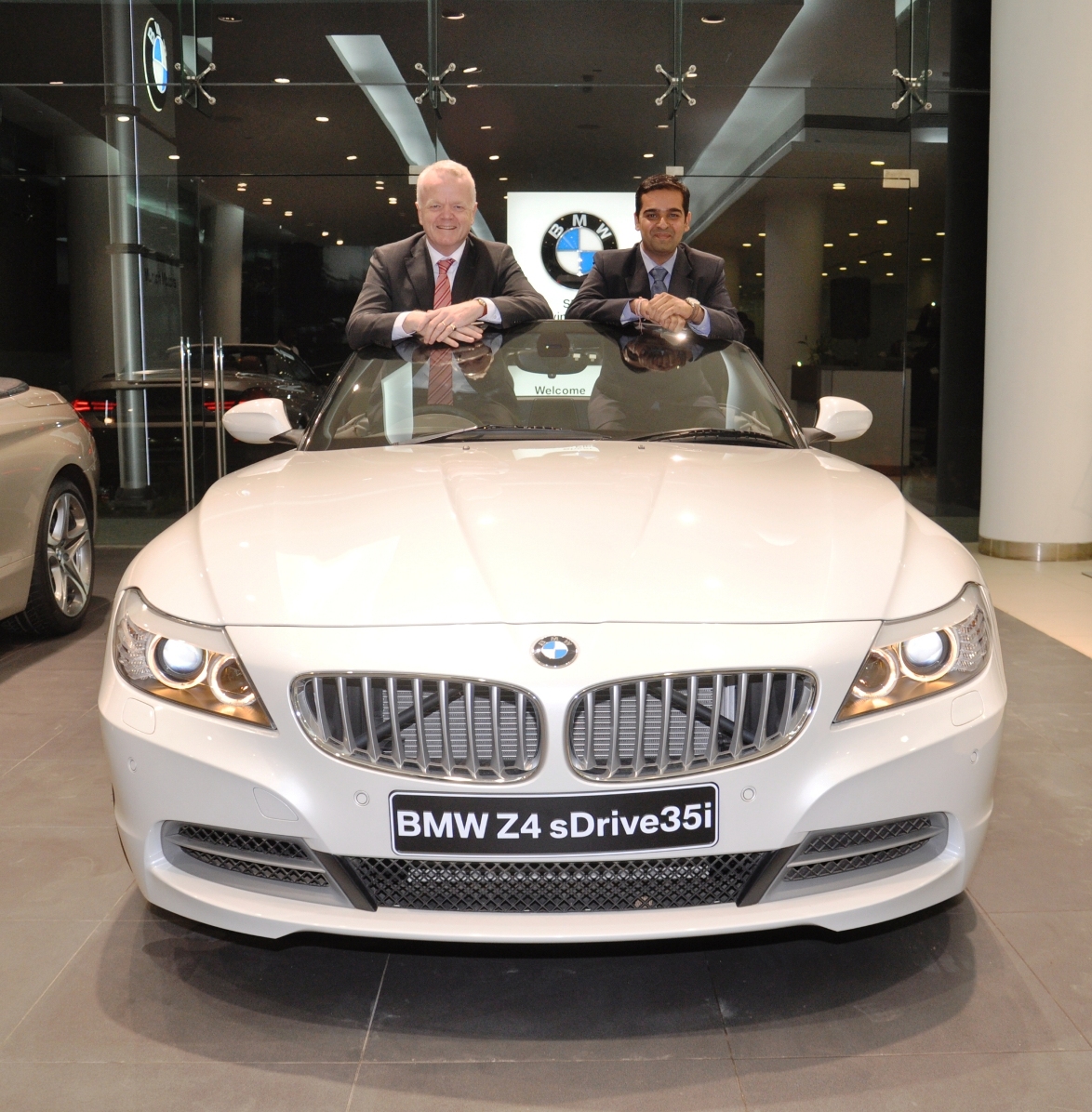 Mr. Philipp von Sahr President BMW Group India with Mr. Prashant Mandhan…