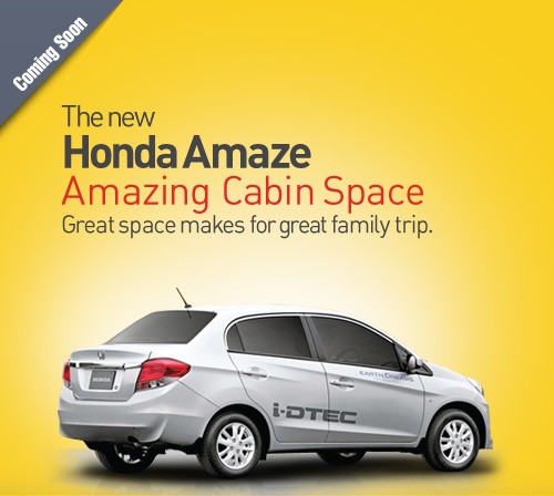 Honda Brio Amaze April launch