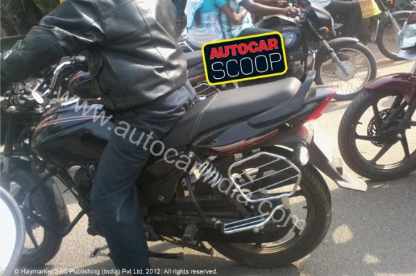 TVS 125cc Radeon spy pics 1