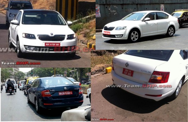 Skoda Octavia Caught testing